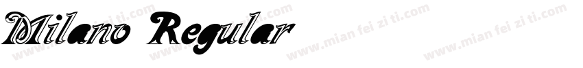 Milano Regular字体转换